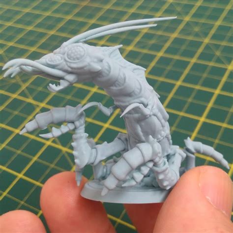 Ankheg RPG Miniature 3D model 3D printable | CGTrader