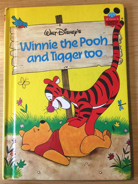 Vintage 1975 'winnie the Pooh and Tigger Too' Walt - Etsy