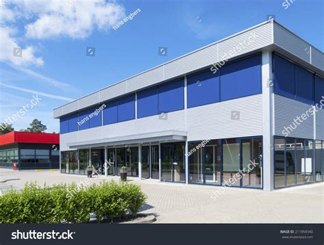 Exterior Modern Small Office Building Stock Photo (Edit Now) 211959340