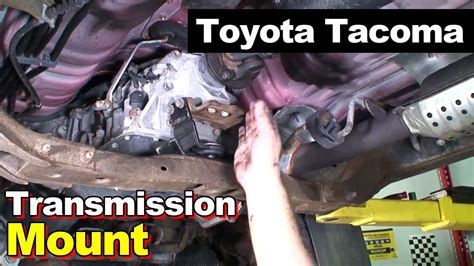 2004 Toyota Tacoma Transmission Rubber Mount & Driveshaft Center Carrier Support Bearing - YouTube