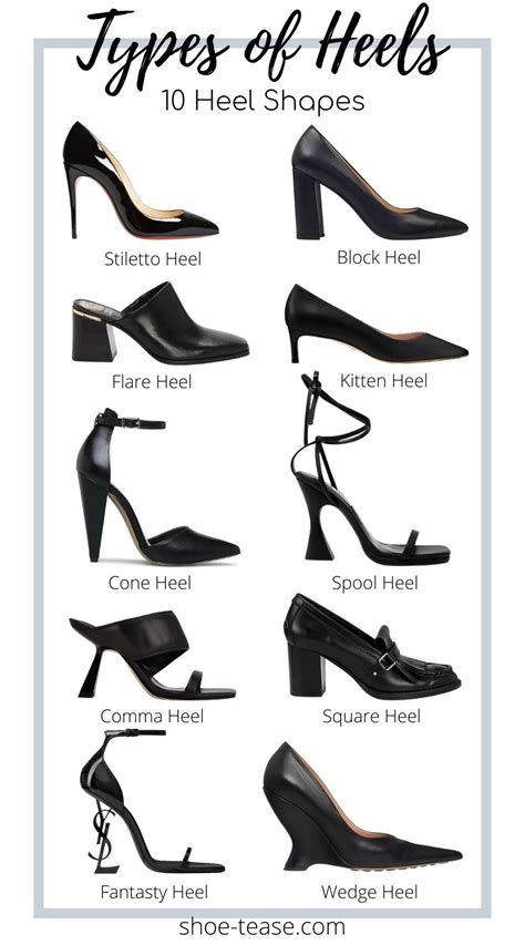 Different Types of Heels for Women - The Ultimate Guide to Heel Styles! | High heels outfit ...