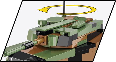 COBI K2 Black Panther Tank 1:72 Scale: Set #3107 — buildCOBI.com Cobi ...