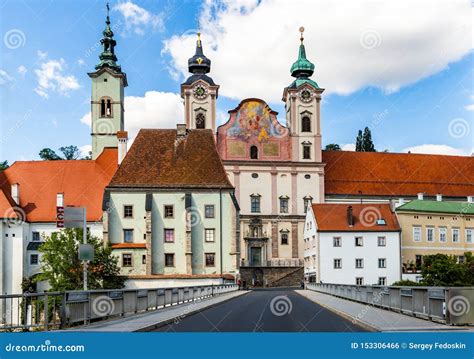 Steyr - a town in Austria stock photo. Image of historical - 153306466