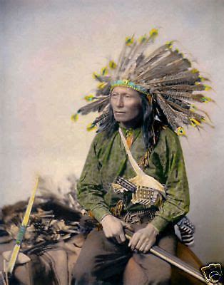 Native American Indian Pictures: Rare Color Tinted Historic Photographs of Oglala Lakota Sioux ...