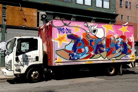 NYC’s graffiti trucks with DALeast, Icy & Sot, NME, BG183 and more