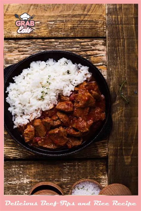 The Most Delicious Beef Tips And Rice Recipe For Dinner