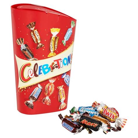 Celebrations Milk Chocolate Selection Box of Mini Chocolate & Biscuit ...