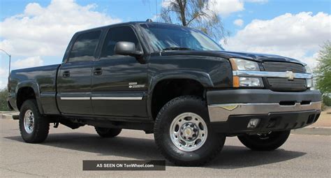 2004 Chevy Duramax Diesel 2500hd Crew Short Bed 4x4 Az