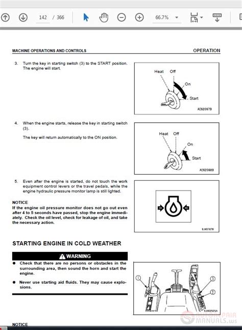 Komatsu PC210-PC240NLC-7K UEAM003900 Operation & Maintenance Manual | Auto Repair Manual Forum ...