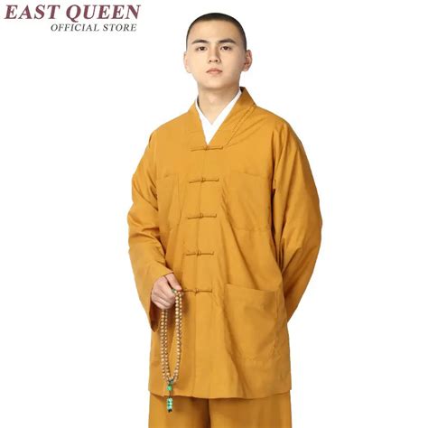 Buddhist monk robes chinese shaolin monk robes men shaolin monk ...