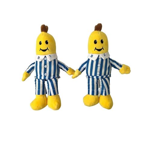 Bananas In Pyjamas Soft Beanie Toys - ABC TV Show Toys - soft plush toy 8"/20cm NEW