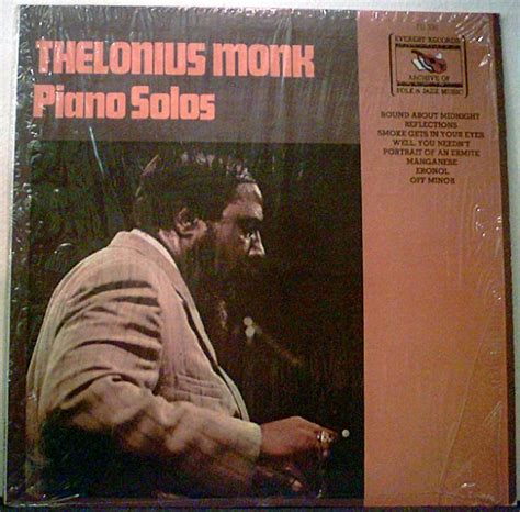 Thelonious Monk - Piano Solos (1978, Vinyl) | Discogs