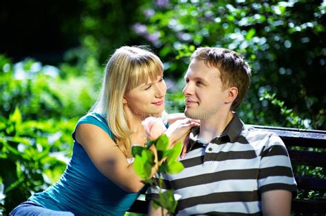 Boy And Girl On A Romantic Date Stock Photo - Image of dating, girl ...