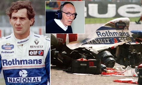 Ayrton Senna Face After Crash