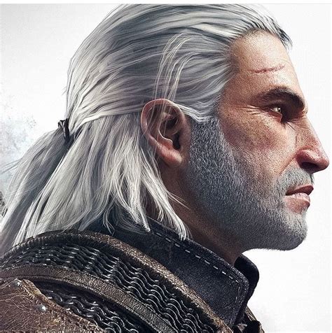 Geralt of Rivia | Блондин, Новое искусство, Стиль