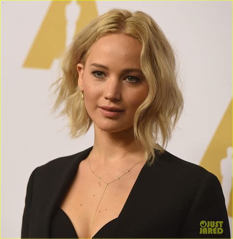 Jennifer Lawrence Stays Sophisticated for Oscars 2016 Nominee Luncheon ...