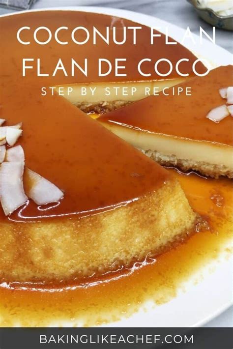 Flan de Coco (Coconut Flan) Recipe | Coconut flan, Flan recipe, Flan