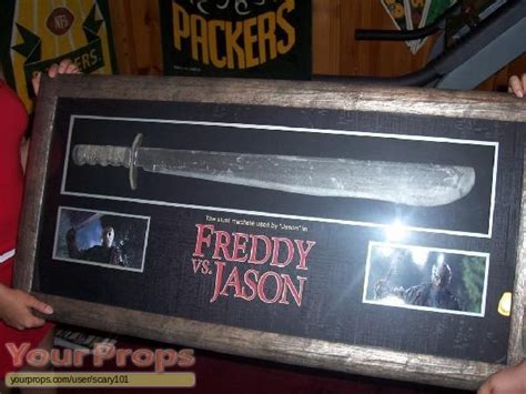 Freddy vs. Jason jason stunt machete original prop weapon