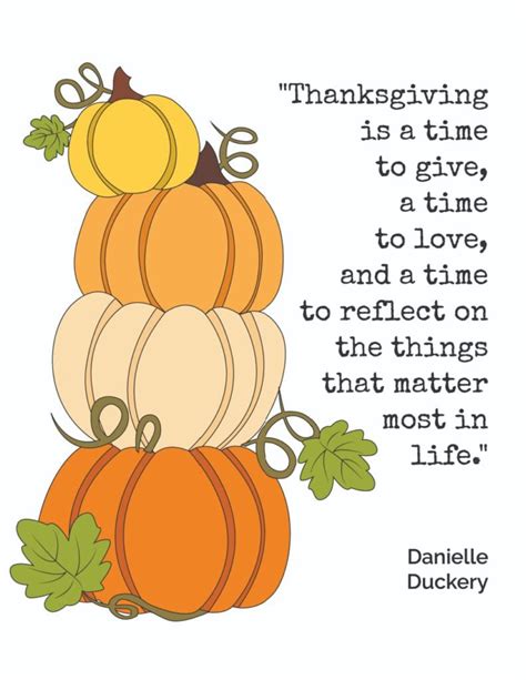 Free Printable Inspirational Happy Thanksgiving Quotes and Images