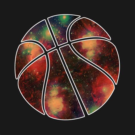 Basketball Galaxy - Cool - T-Shirt | TeePublic