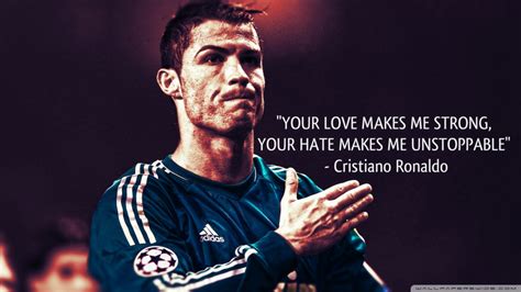 Cristiano Ronaldo Quote Ultra HD Desktop Background Wallpaper for 4K UHD TV