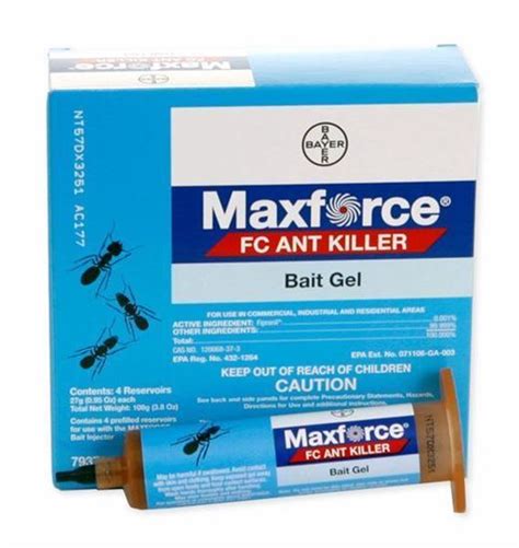 Oldham Chemical Company. Maxforce FC Ant Killer Bait Gel