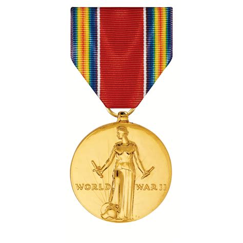 World War II Victory Medal Anodized