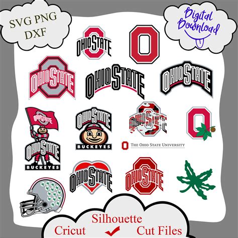 Ohio State Buckeyes logo bundle, Ohio State Buckeyes Logo, O - Inspire ...