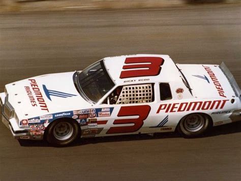 RICKY RUDD #3 PIEDMONT 1983 CHEVROLET | Nascar race cars, Nascar cars, Nascar