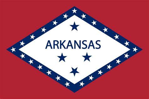 Arkansas flag States package - Country flags