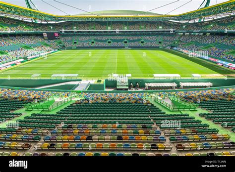 José Alvalade Stadium - official arena of FC Sporting. Lisboa, Portugal ...