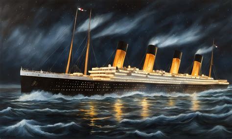 The titanic at night by Mojab28 on DeviantArt