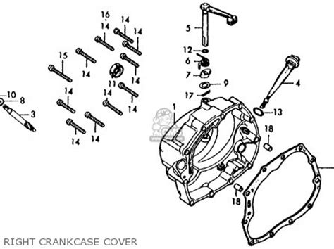 Honda XL125 K0 1974 USA parts lists and schematics