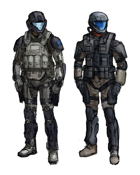 Isaac Hannaford - Halo 3 ODST iterations