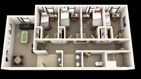 3D Floor Plans for Apartments - 3D Virtual Tours - YouTube