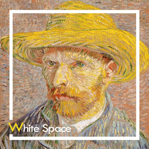 Van Gogh Self Portrait With Straw Hat