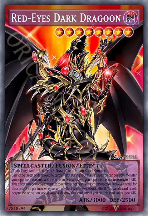 Red-Eyes Dark Dragoon [Full-Art Proxy] | Oricashop