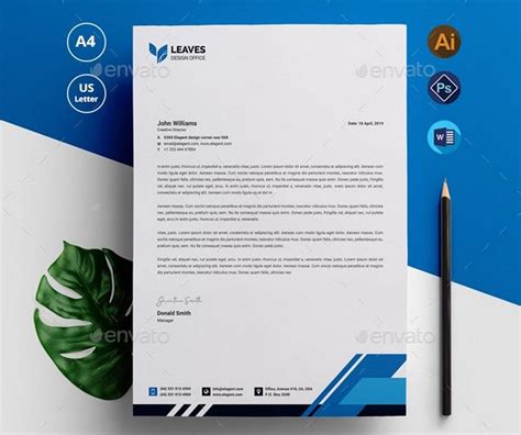 20+ Best Microsoft Word Letterhead Templates (Free & Premium) | Design Shack