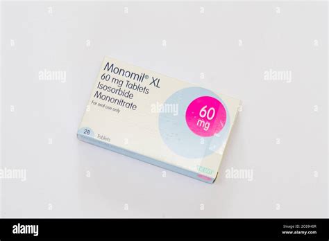 Monomil XL for the treatment of angina pain Stock Photo - Alamy