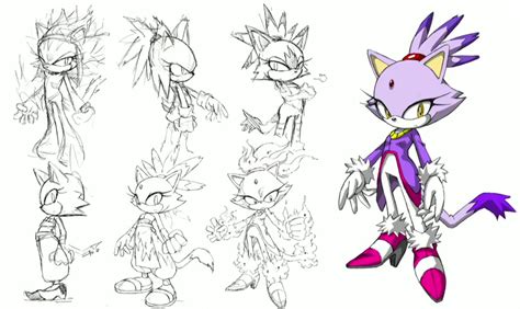 Sonic: new project announced for 2017, concept-art for characters across the years - Perfectly ...