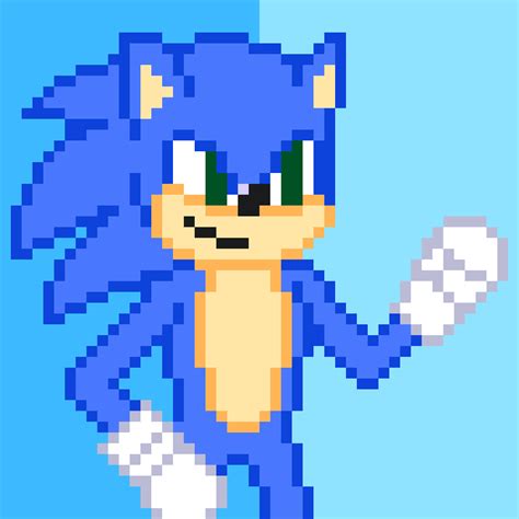 Sonic 2 Movie Pixel