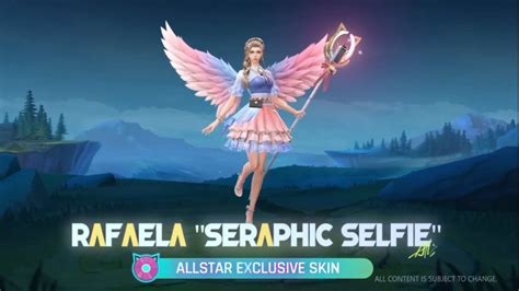 Mobile Legends ALLSTAR Exclusive Skin Rafaela Seraphic Selfie Preview ...