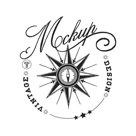 Free Vector | Vintage mockup logo design vector