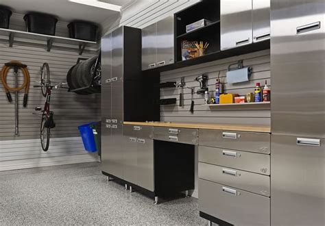 Hercke Stainless Steel Garage Cabinets. Modular stack-able cabinets ...