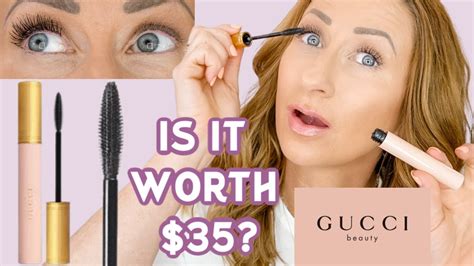 NEW! Gucci L'Obscur Mascara FIRST Impressions & Review (Over 40) - YouTube