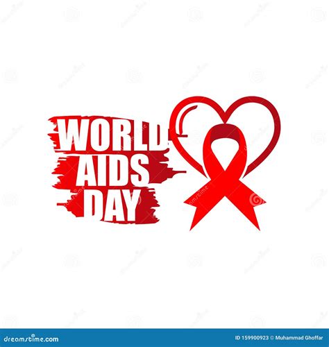 World AIDS Day Logo.world AIDS Day Logo for Web Design Stock ...