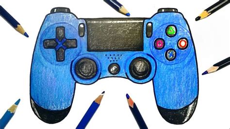 HOW TO DRAW PLAYSTATION CONTROLLER | Playstation controller, Playstation, Canvas art gifts