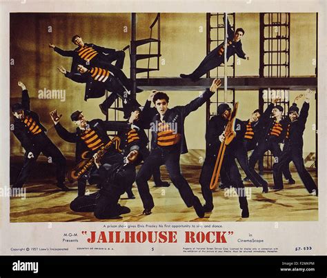 Jailhouse Rock 05 - Movie Poster Stock Photo - Alamy