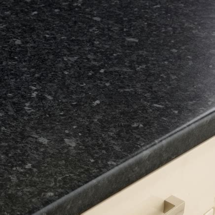 Black Granite Effect worktop 38mm | Kitchen worktops | Howdens Joinery