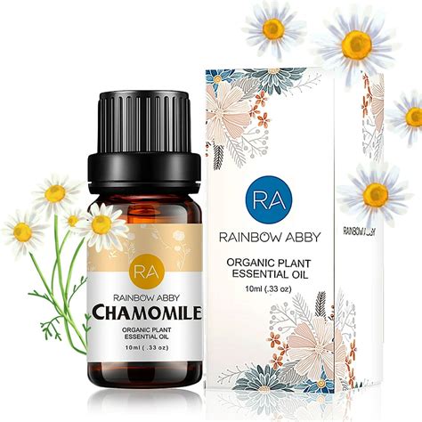 Chamomile Essential Oil 100% Pure Organic Therapeutic Grade Chamomile Oil for Diffuser, Sleep ...